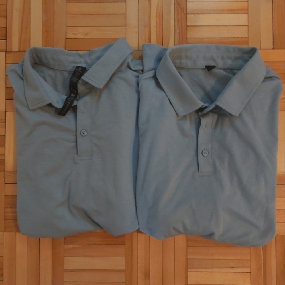 Set of 2 Lululemon men polo size L